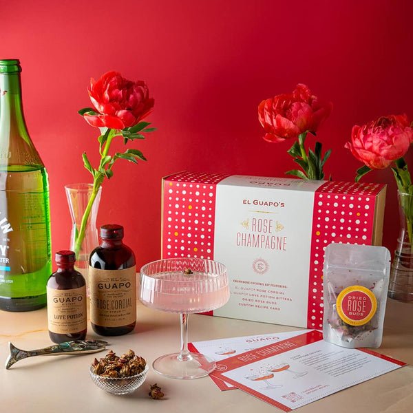 Rose Champagne Cocktail Kit 🌹