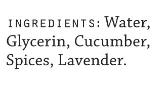 Cucumber Lavender Bitters