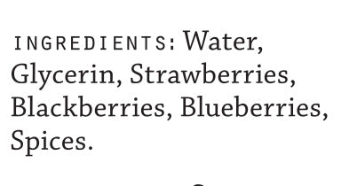 Summer Berries Bitters