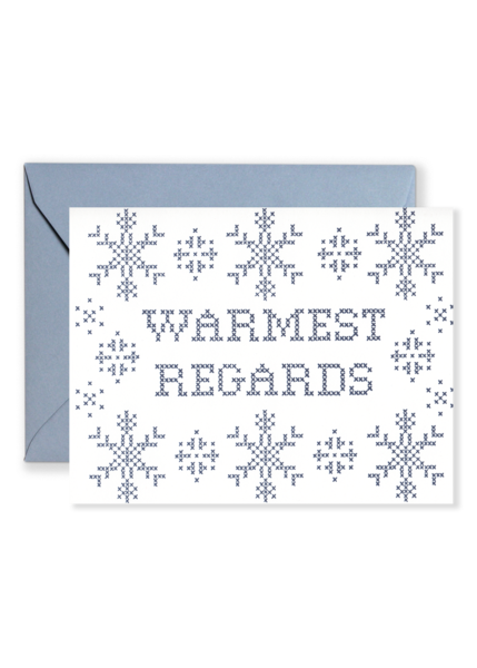 Lionheart Prints Warmest Regards card