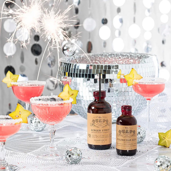 NYE Disco Drop: Festive NYE Cocktail Punch