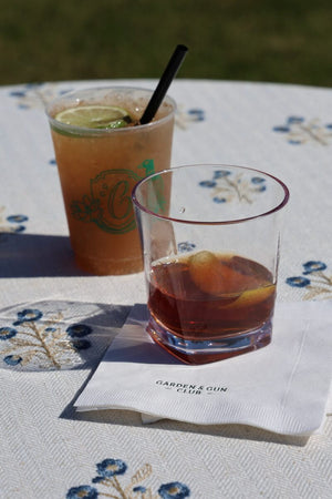 New York Groove Manhattan cocktail featuring El Guapo Chicory Pecan Bitters.