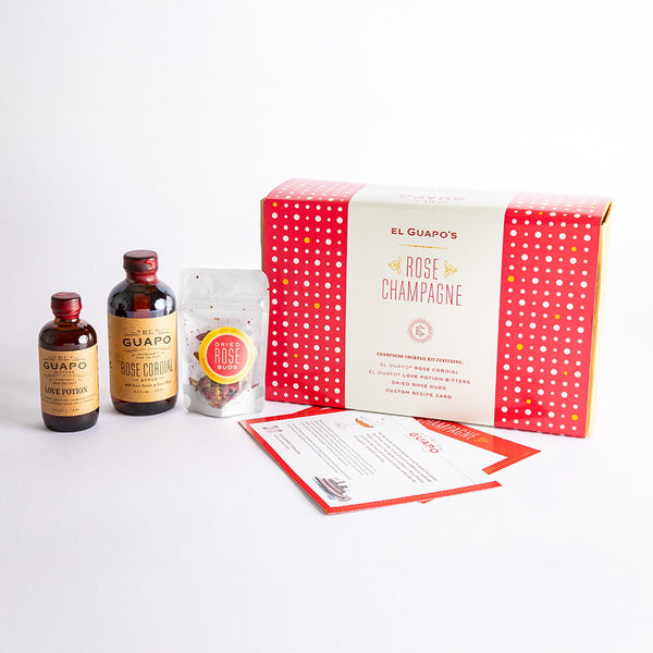 Rose Champagne Cocktail Kit 🌹
