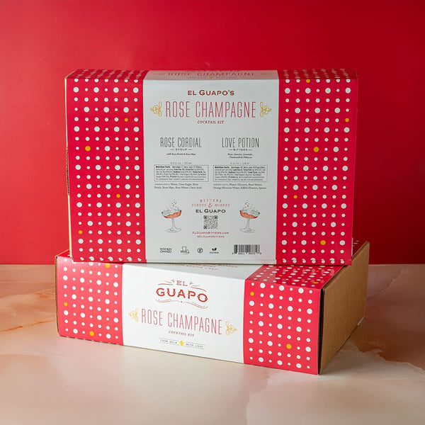 Rose Champagne Cocktail Kit 🌹