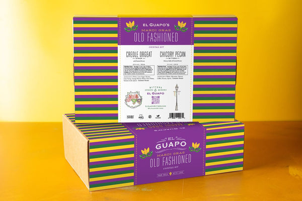 Mardi Gras Old Fashioned Kit | El Guapo Bitters
