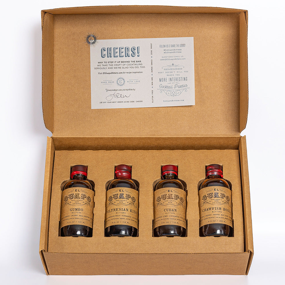 Build Your Own Bitters Set: DIY Gift Pack by El Guapo